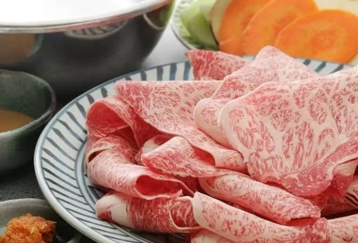 霜降り和牛のしゃぶしゃぶ用スライス｜特選神戸牛しゃぶ食べ放題ランチ