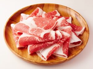 国産牛肩バラのしゃぶしゃぶ用スライス