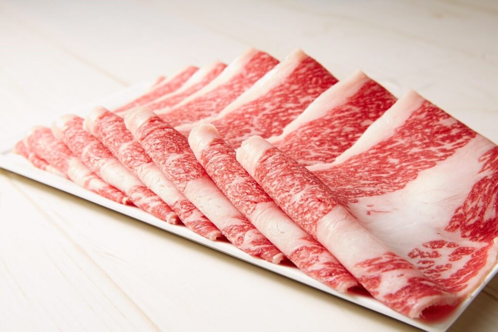 国産牛肩バラのしゃぶしゃぶ用スライス｜国産牛しゃぶランチ